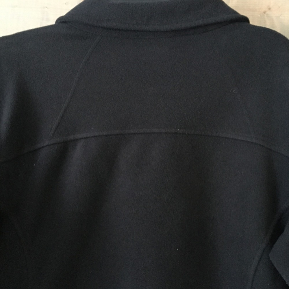 Columbia Men's Fleece Jacket Black Full Zip Size XL Fall Outdoor Zip Pockets - Picture 4 of 8